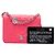 Chanel Pink CC Embossed Caviar Camellia Gürteltasche mit Kette - Ansicht 7