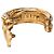 Orecchini a cerchio a clip Chanel Gold CC placcati in oro D'oro - vista 4