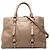 Borsa Satchel Miu Miu Beige Vitello Shine