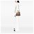 Borsa Satchel Miu Miu Beige Vitello Shine - vista 6