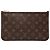 Louis Vuitton Brown Monogram Neverfull MM Täschchen Braun