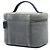 Borsa beauty Chanel Deauville in denim grigio con paillettes - vista 2