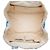 Bolso Satchel Prada Blue Large Canvas Canapa Azulejos - vista 4