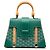 Goyard Green Goyardine Saigon Structured PM Verde