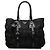 Bolso Satchel Prada de Tessuto Gaufre Negro