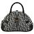 Autre Marque Dior Blue Mini Diorissimo Trotter Canvas Double Saddle Bowler Bag Blau