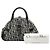 Autre Marque Dior Blue Mini Diorissimo Trotter Canvas Double Saddle Bowler Bag Blau - Ansicht 8