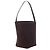 The Row Tote Bag NS Park in camoscio marrone Medium Suede Edge Marrone scuro - vista 2