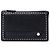 Clutch Selleria Fendi in pelle nera Nero