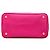Prada Small Canvas Canapa Logo Tote Rosa - vista 3