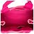Prada Small Canvas Canapa Logo Tote Rosa - vista 4