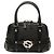 Borsa Gucci Reins in tela nera Nero