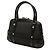 Borsa Gucci Reins in tela nera Nero - vista 2