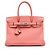 Hermès Orange Clemence Birkin Retourne 30 Arancione Pesca