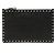 Clutch Rockstud Valentino in pelle di vitello grana grossa nera Nero