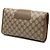 Gucci Beige GG Supreme Web Clutch - Ansicht 2