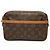 Louis Vuitton Brown Monogram Compiegne 23 Marrone