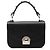 Bolsa Satchel Prada Black Saffiano Lux Arcade Preto