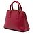 Borsa Prada Red Small Saffiano Lux Promenade Satchel Rosso - vista 2
