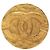 Chanel Coco Mark Runde Vintage-Brosche 94A Golden