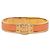 Bracciale Hermès Chanier M in oro e arancione D'oro
