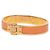 Bracciale Hermès Chanier M in oro e arancione D'oro - vista 2