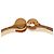 Bracciale Hermès Chanier M in oro e arancione D'oro - vista 6