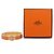 Bracciale Hermès Chanier M in oro e arancione D'oro - vista 7
