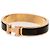Hermès Hermes Click H Armband mit Anhänger Schwarz Golden - Ansicht 2
