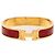 Hermès Hermes Click H PM Charm Armband Rot Golden Bordeaux