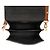 Louis Vuitton LV Logo Dauphine Mini Schultertasche Braun Schwarz Weiß - Ansicht 4
