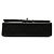 Timeless Bolso de hombro Chanel Coco Mark Double Flap Matelassé Negro - vista 3