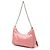 Sac à main à chaîne Prada Re-Edition 2005 avec plaque logo triangle Rose - vue 2