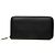 Hermès Hermes Azap Long Round Zip Geldbörse Schwarz