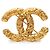 Broche Chanel Coco Mark Lava 93A Dourado