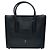 Borsa a mano Christian Louboutin Paloma Medium Tote Bag Nero Rosso