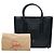 Borsa a mano Christian Louboutin Paloma Medium Tote Bag Nero Rosso - vista 9