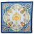 Hermès Hermes Carre 90 Kosmima Space Scarf Azul Multicolor