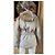 Autre Marque 'S Max Mara The Cube Beige Nylonjacke mit Gürtel - Ansicht 9