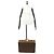Bolsa Louis Vuitton Bilstein 55 Monogram Trunk Case Marrom Monograma - vista 10