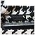 Borsa a mano Christian Dior Book Tote Small Nero Bianco - vista 7