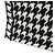 Borsa a mano Christian Dior Book Tote Small Nero Bianco - vista 8