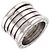 Bulgari Anello Bvlgari B.zero1 in Oro Bianco 18K