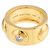 Anel Louis Vuitton Grand Bague Empreinte Diamond Ring Amarelo - vista 3