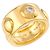 Anel Louis Vuitton Grand Bague Empreinte Diamond Ring Amarelo - vista 6