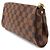 Louis Vuitton Damier Eva Handtasche Braun Damier ebene - Ansicht 4