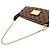 Louis Vuitton Damier Eva Handtasche Braun Damier ebene - Ansicht 5