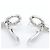 Orecchini Cartier Himalia in perle e diamanti in oro bianco 18K Argento D'oro - vista 3