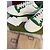 Gucci Sneakers Basse MAC 80 Pelle Bianca e Verde Bianco - vista 2