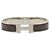 Hermès Bracciale Hermes Click H PM Marrone Argento